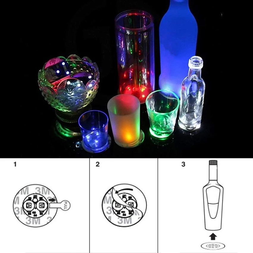 Đế Lót Ly Có Đèn Led Phát Sáng