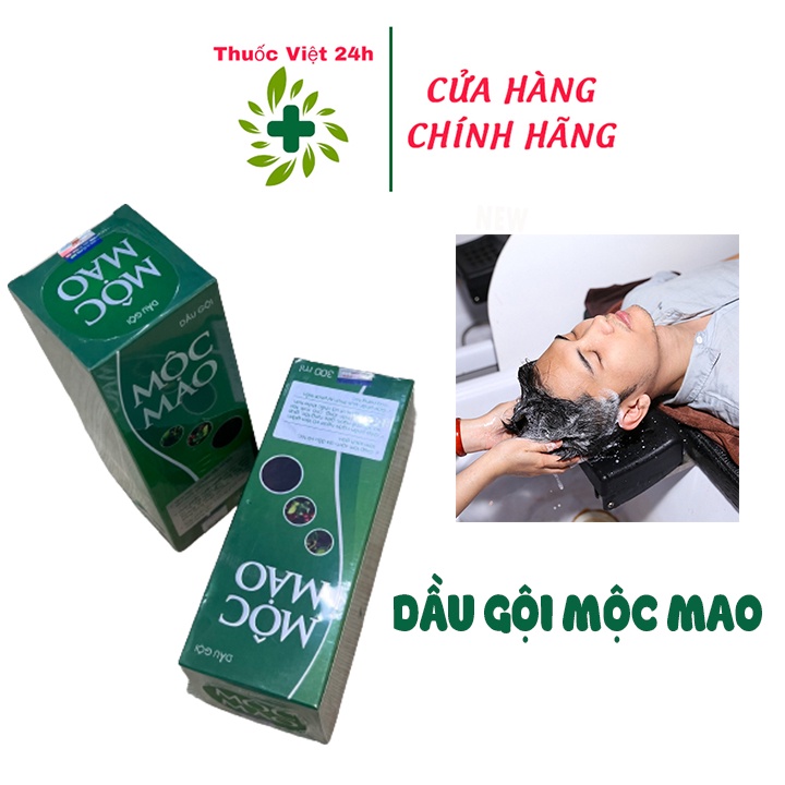 Dầu Gội Mộc Mao – Giúp Làm Sạch Da Đầu - Hộp 300ml - ThuocViet24h