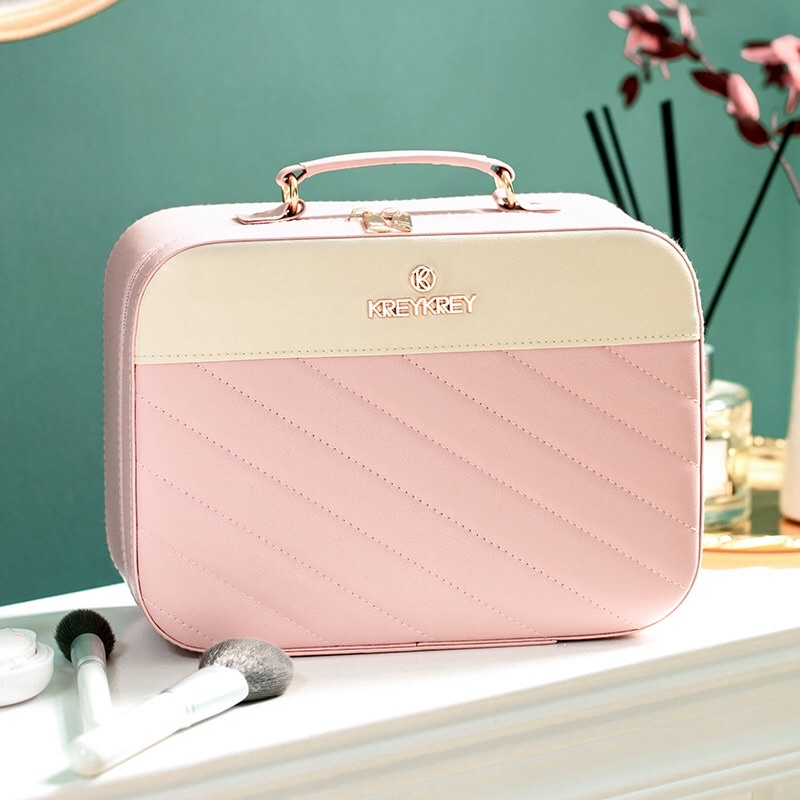 Túi đựng mỹ phẩm, vali mini đựng đồ trang điểm Hộp đựng đồ makeup siêu sang chảnh 2022 H