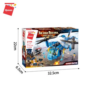Bộ xếp hình Qman 2706 - Trinh sát
