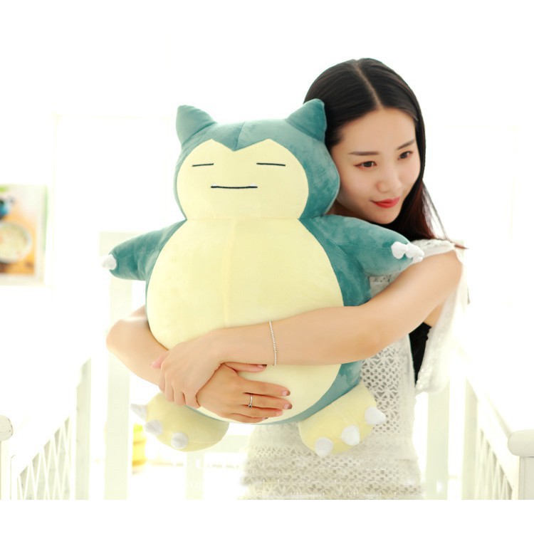 Thú Nhồi Bông Hình Nhân Vật Kabi Snorlax Kích Thước 30cm - 50cm 84224207