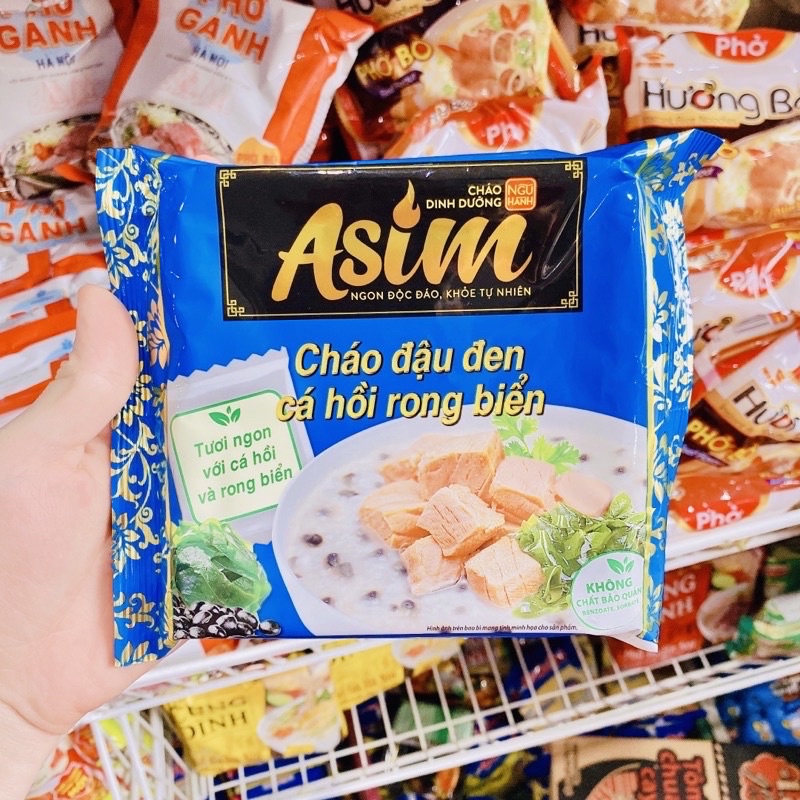 CHÁO ĂN LIỀN ASIM NGŨ VỊ 72G