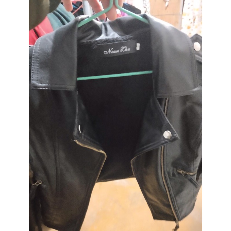 Áo khoác da nữ Hàng NK QCCC mẩu 3672