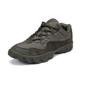 Giày boots lính buộc dây cổ thấp