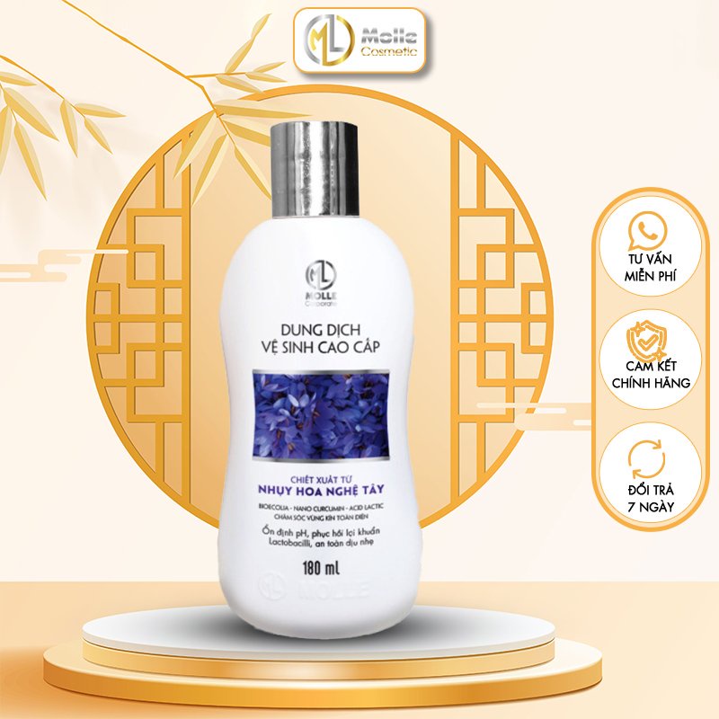 Dung Dịch Vệ Sinh Molle Ổn Định Độ PH Cân Bằng Sinh Lí Âm Đạo - AD001