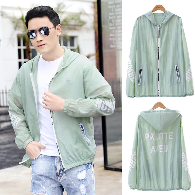 Áo Khoác Thể Thao Chống Nắng Thoáng Khí Thời Trang Mùa Hè Cho Nam