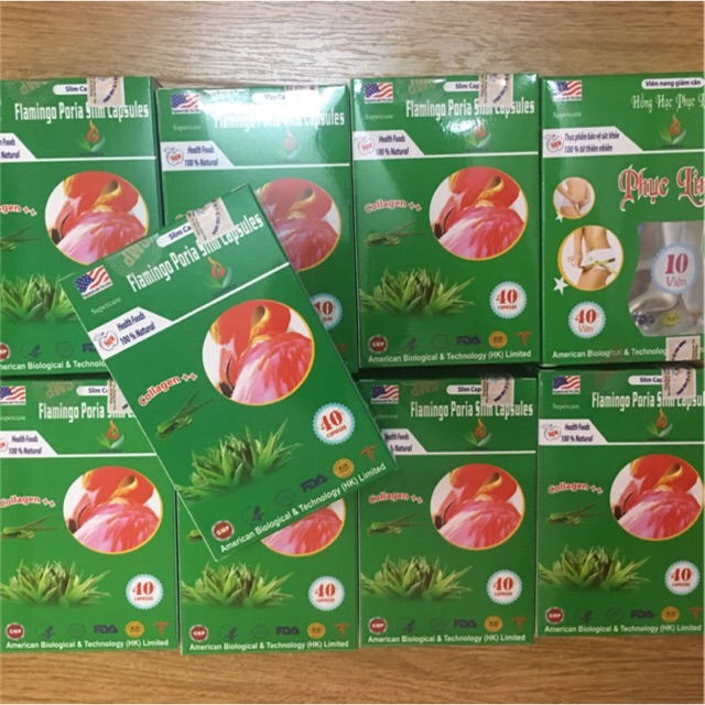 Sỉ Lẻ Giảm cân Hồng Hạc Phục Linh - Hàng chuẩn - tem chống hàng giả