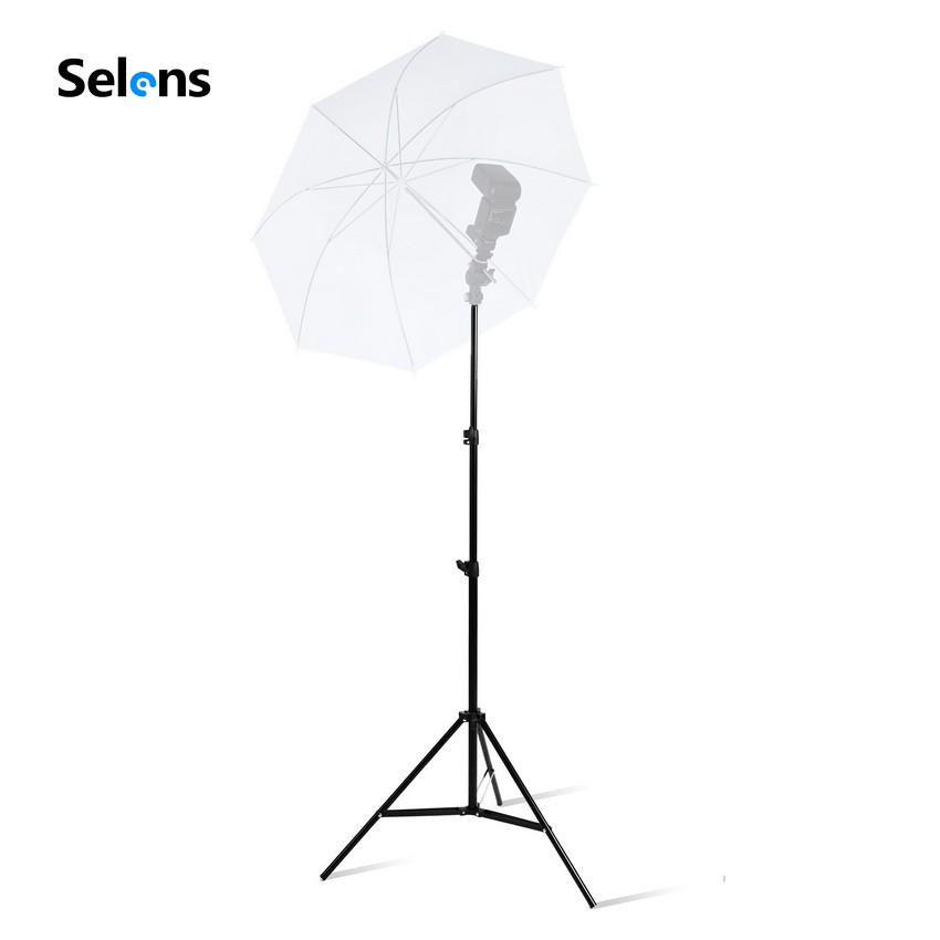 Chân đèn vòng tripod SELENS 2m chiếu đèn studio quay phim chụp ảnh