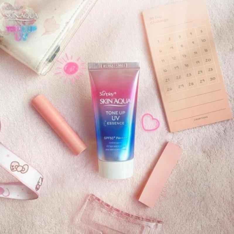 Kem chống nắng kiềm dầu nâng tông Sunplay Skin Aqua Tone Up UV Milk 50g | BigBuy360 - bigbuy360.vn