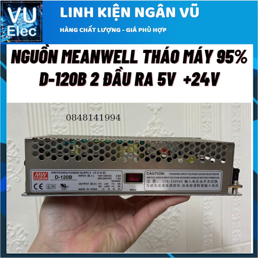 Nguồn tổ ong nhiều đầu ra 5V 12V 15V 24V UNION hoặc Meanwell hàng chính hãng tháo máy