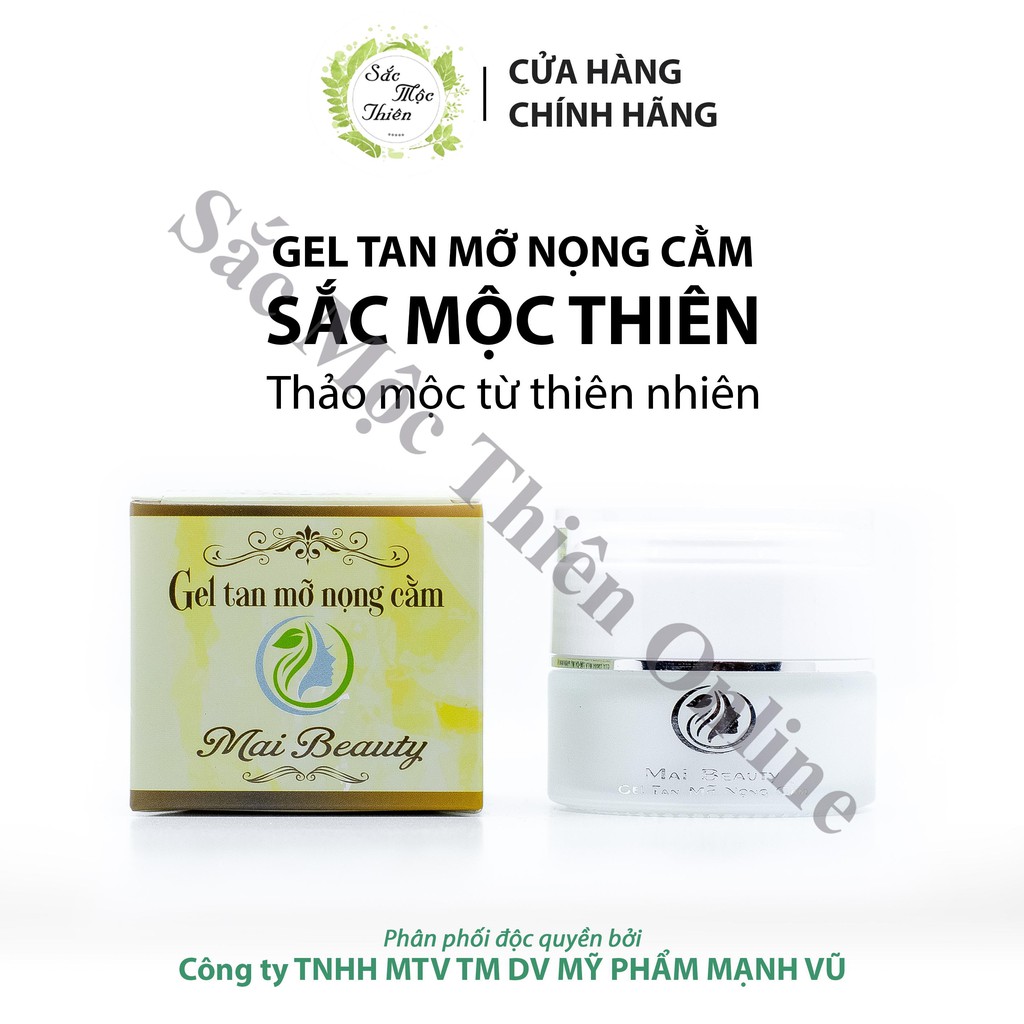 Gel Tan Mỡ Nọng Cằm Sắc Mộc Thiên - Đánh Tan Mỡ Thừa Thon Gọn Khuôn Mặt - An Toàn Hiệu Quả