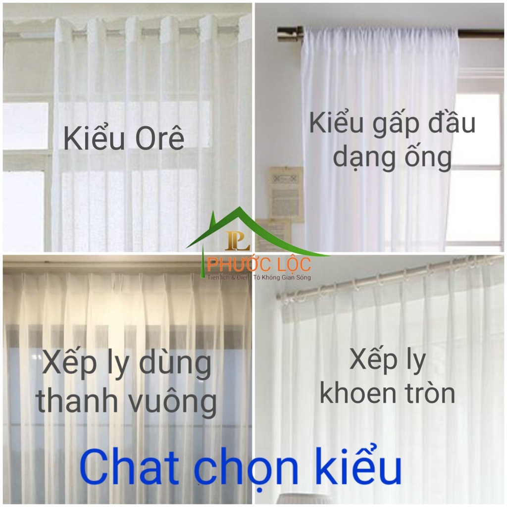 [HÀNG LOẠI 1]✔️ Rèm Voan Trang Trí Cao Cấp - Màn Voan Nhiều Họa Tiết Đẹp - Sang Trọng - Lãng Mạn