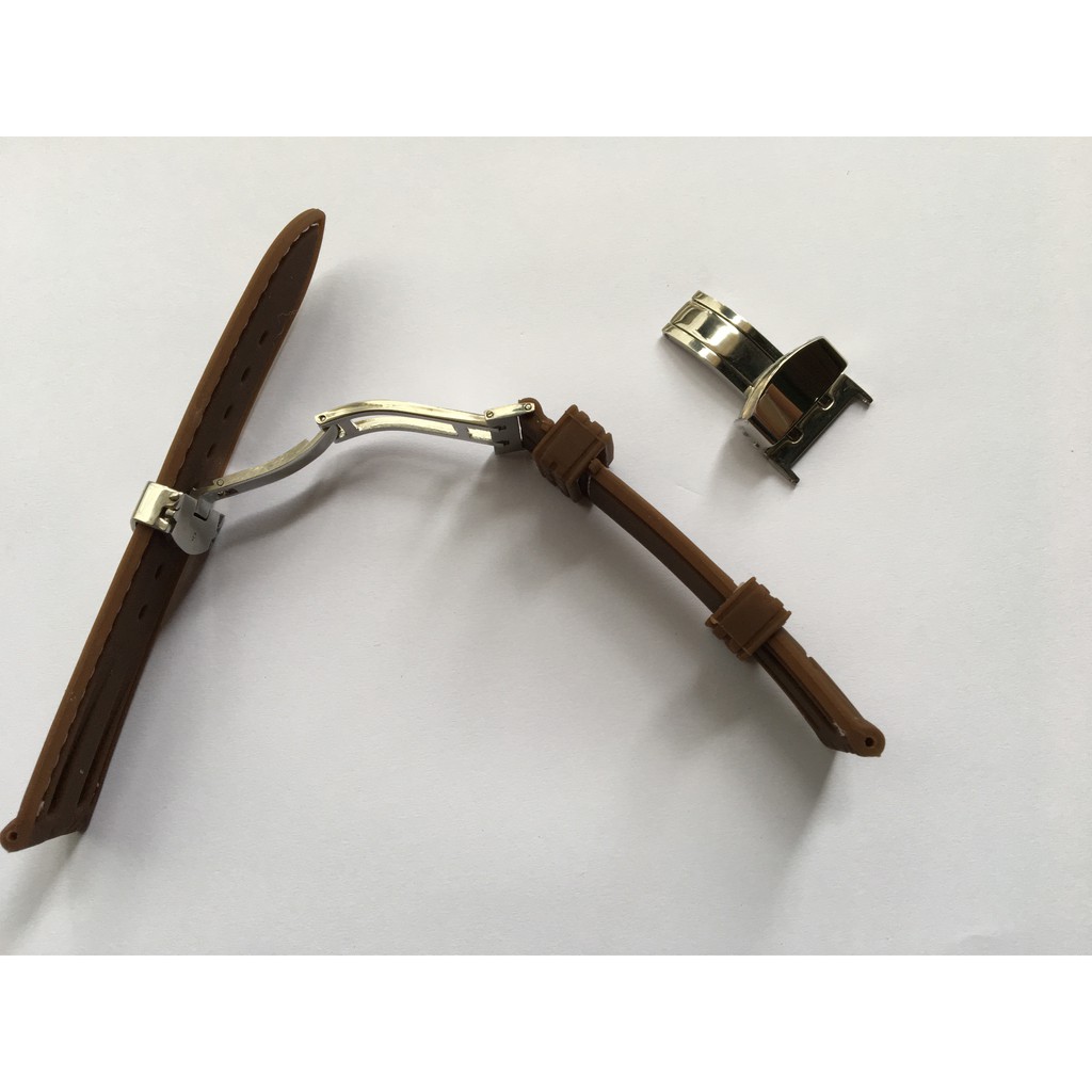 KHÓA GẬP ĐƠN CHỐNG GÃY CHO DÂY ĐỒNG HỒ + CHỐT