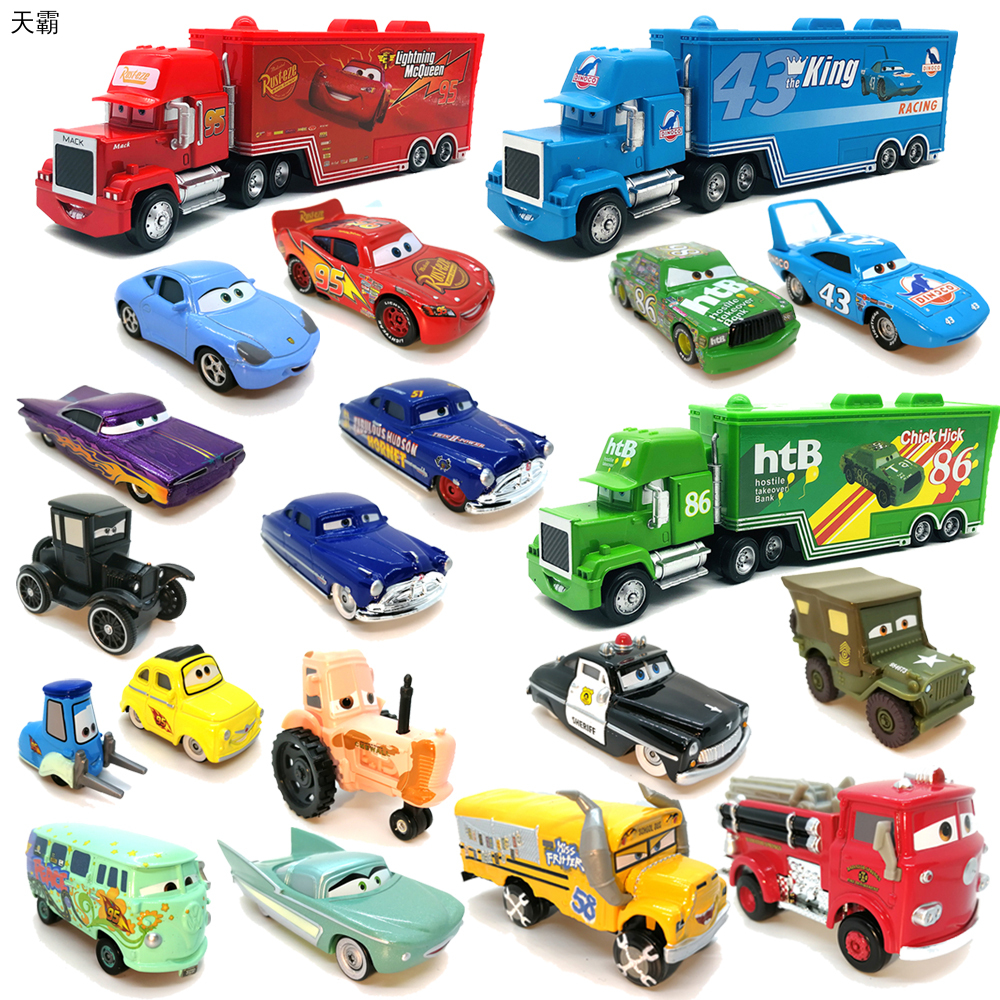 Mô Hình Xe Hơi 1 Series Disney Pixar Tia Chớp McQueen Tỉ Lệ 1:55