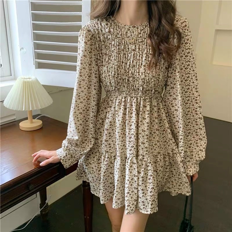 Váy Hoa Nhí Vintage QC Siêu Đẹp