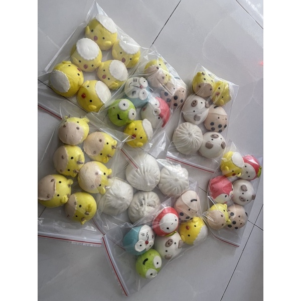 BÁNH BAO TẠO HÌNH NHÂN NGỌT CÁC LOẠI 80gam - Siêu Đáng Yêu