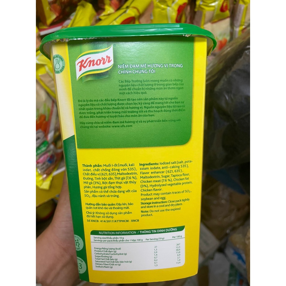 Bột thịt gà KNORR1KG