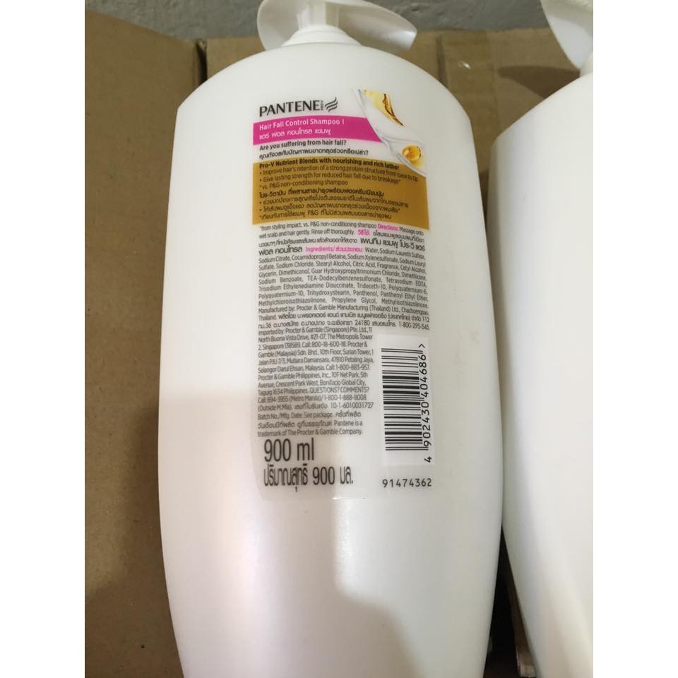 Dầu gội pantene 900ml