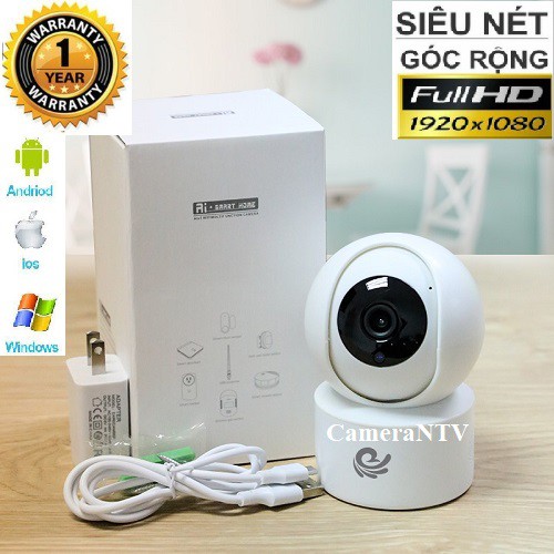 Camera IP Wifi CARECAM YH200/CC2020 New FHD1080-2.0Mps kèm thẻ nhớ Netac/Yoosee 32G - Xoay Theo Chuyển Động | BigBuy360 - bigbuy360.vn