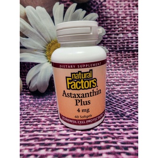Astaxanthin plus chống oxy hóa natural factors