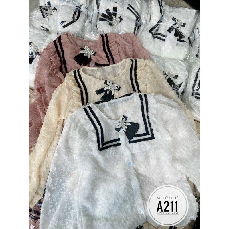 Bigsize Áo tiểu thư A211