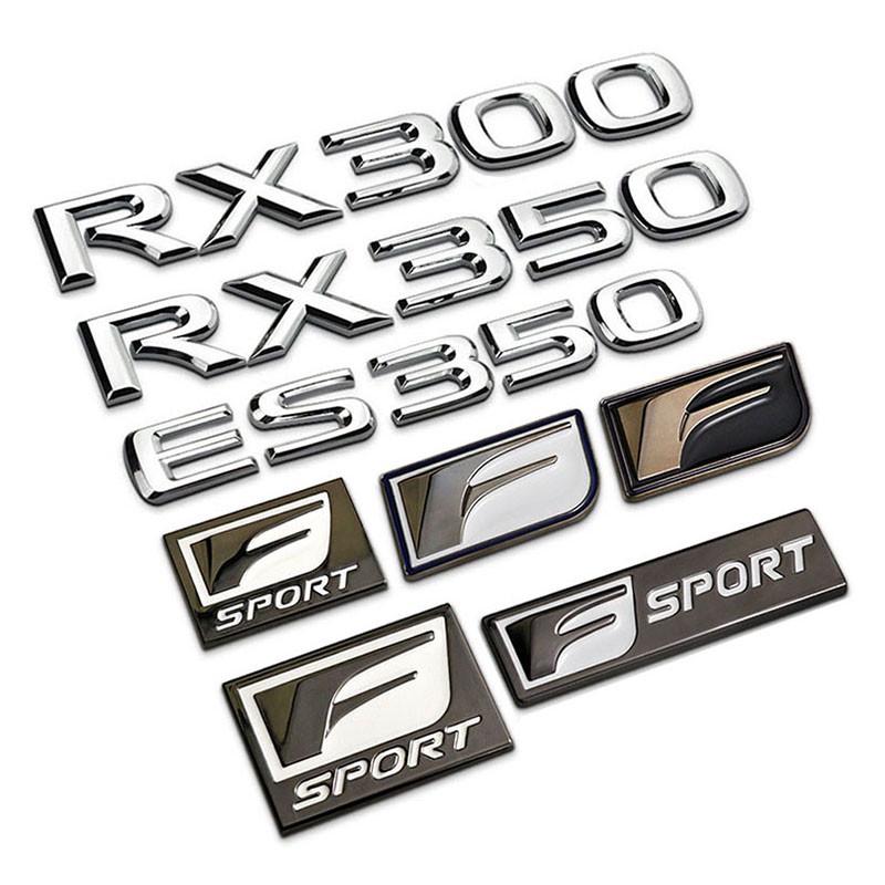 Miếng dán trang trí xe RX300 RX350 ES350 NX200 NX300 GS350 GS400 GS430 Auto 3D