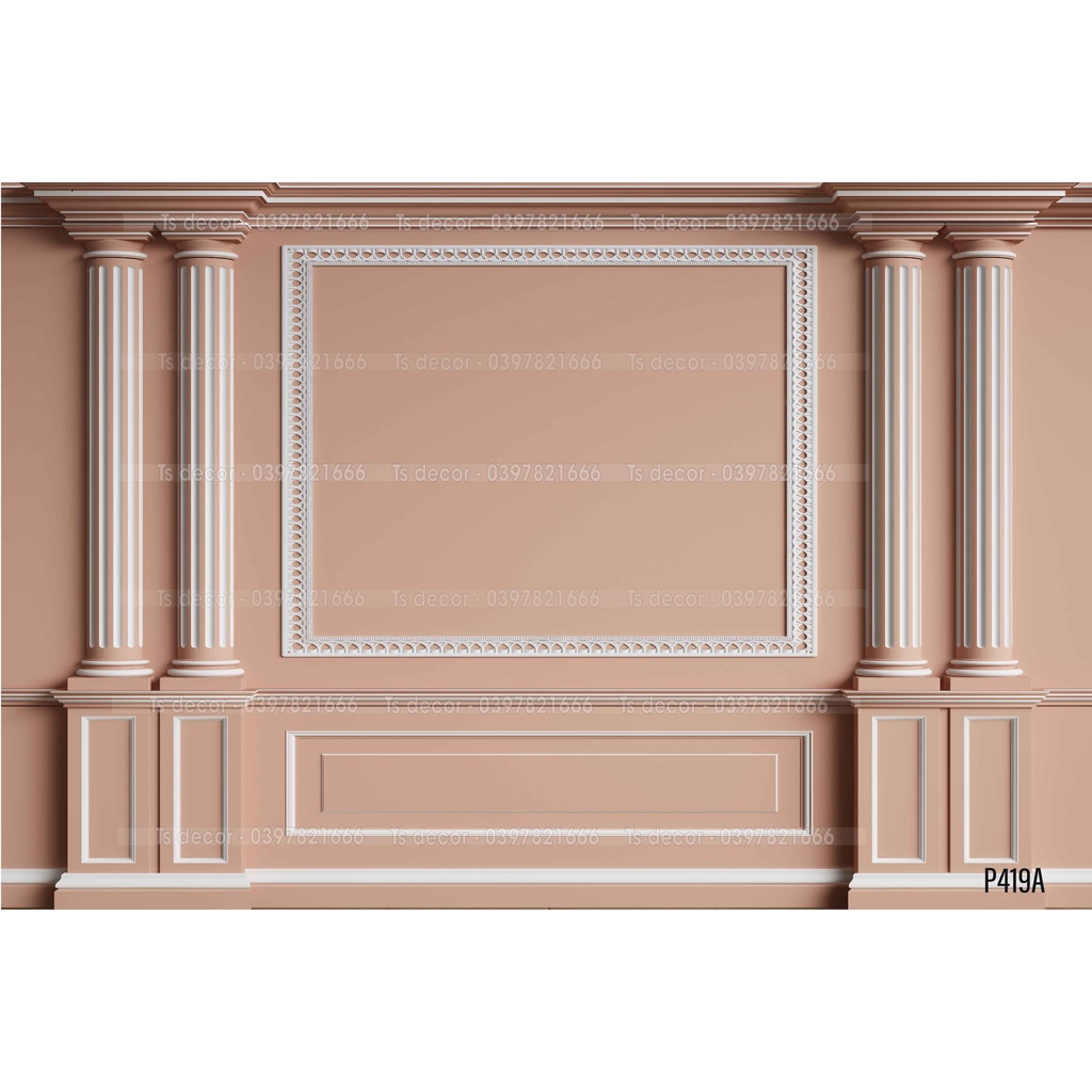 Phông livestream Dán hoặc Kẹp Treo khung 3D