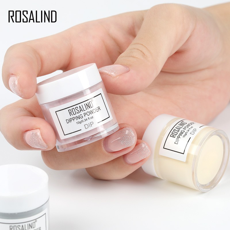 [Hàng mới về] Bột đắp móng tự nhiên ROSALIND 10g D101-120