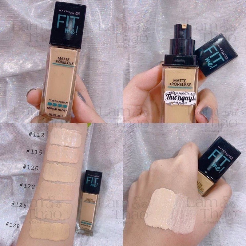 Kem Nền Mịn Nhẹ, Kiềm Dầu Maybelline Fit Me 30ml | BigBuy360 - bigbuy360.vn