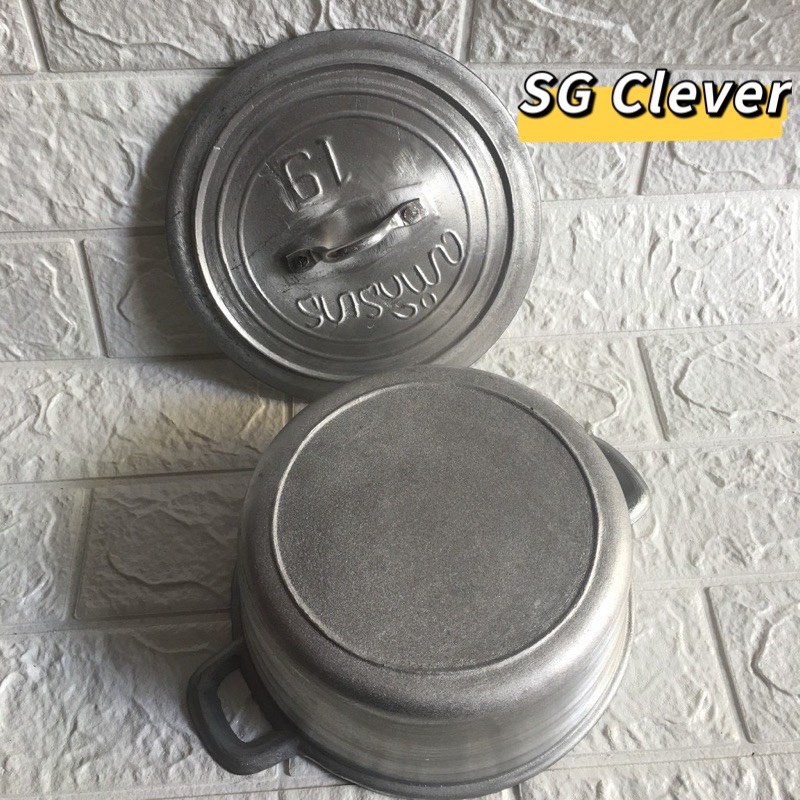 Nồi gang miên 19cm gang nguyên chất 100%