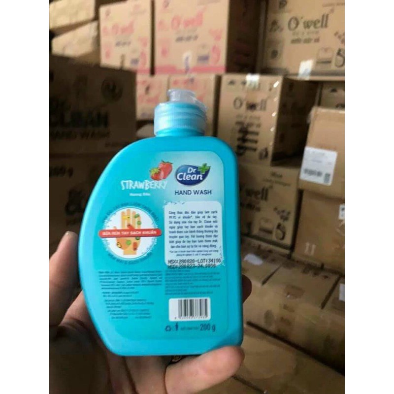 Nước rửa tay Dr Clean hương hoa quả, Nước rửa tay diệt khuẩn - Hàng chính hãng, đánh bay vi khuẩn ... | BigBuy360 - bigbuy360.vn