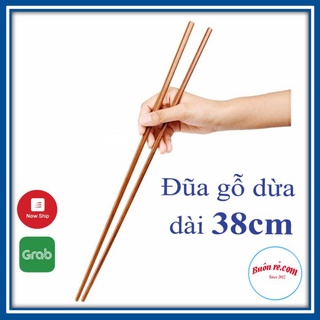 Đôi đũa gỗ dừa xào nấu 