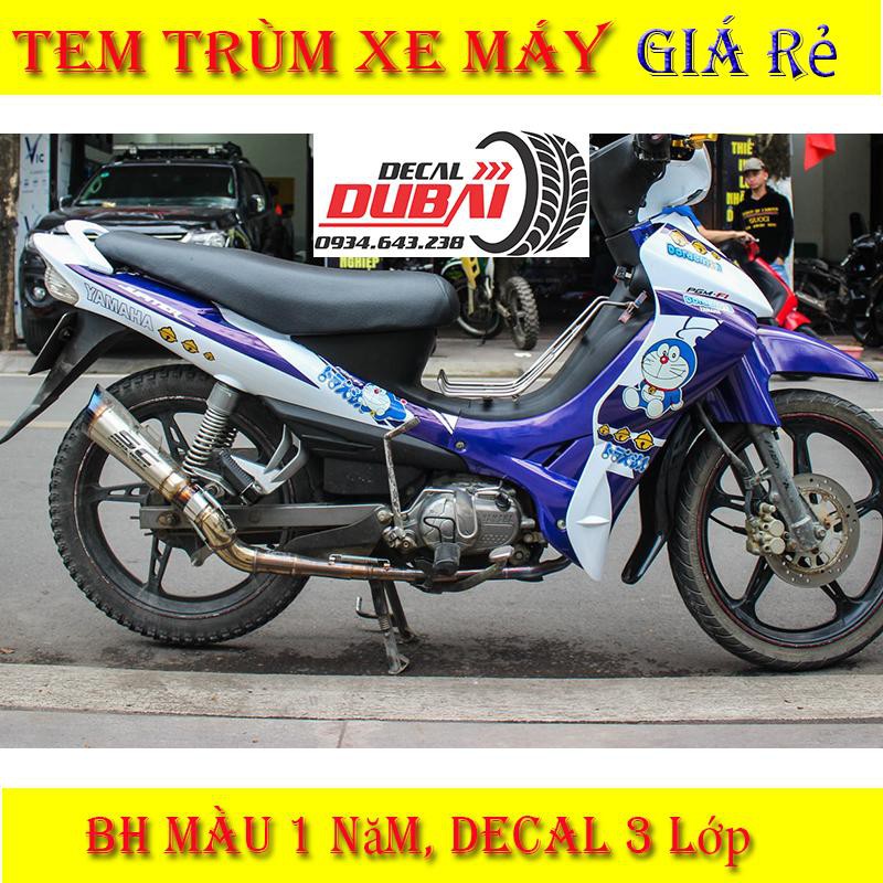 Tem Trùm Jupiter MX, V Doremon Xanh Trắng