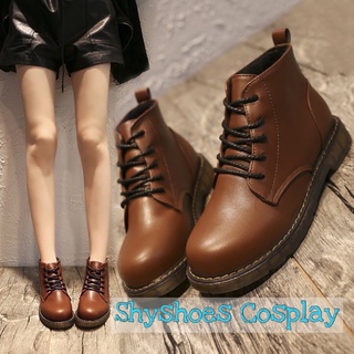 🍁Giày Boot Oxford Basic đế Dr kiểu dáng Vintage 568