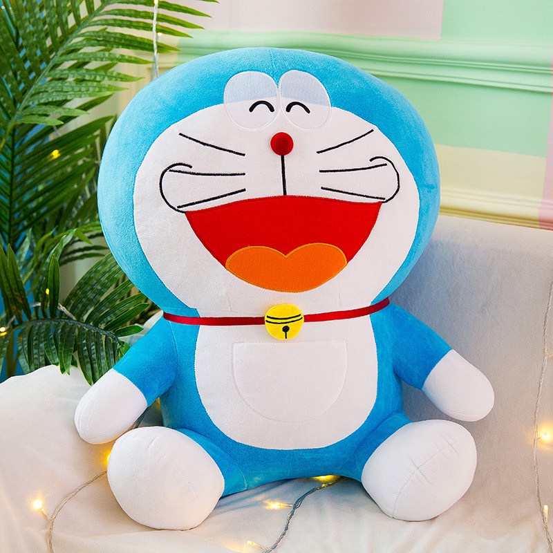 Đồ Chơi Mèo Máy Doraemon Nhồi Bông Chất Lượng Cao Vui Nhộn Làm Quà Tặng Giáng Sinh