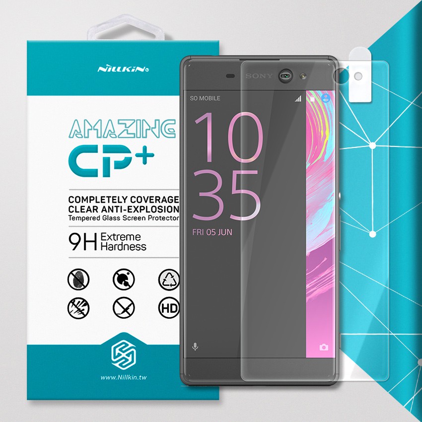 Cường lực Xperia XA Ultra hiệu Nillkin CP+ Full viền màu