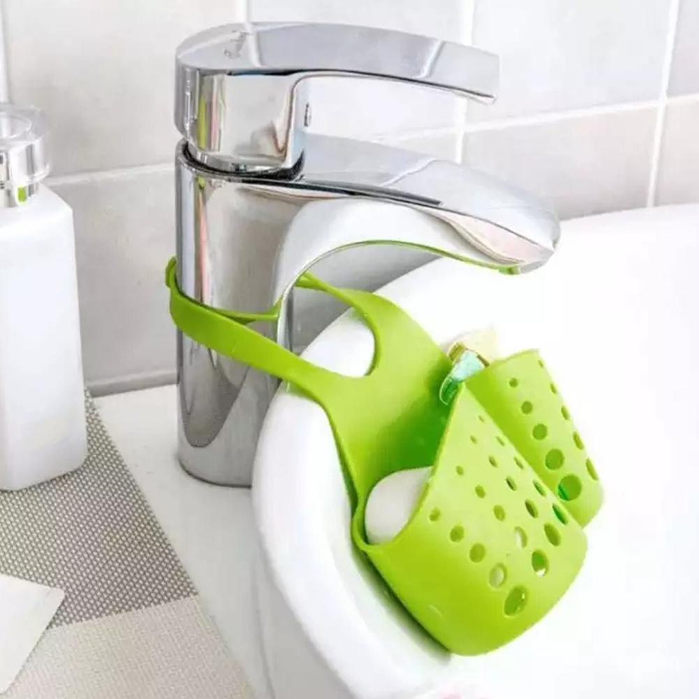 Giỏ Treo Bồn Rửa Chén Đựng Mút Rửa Chén D8C5 Tùy Chỉnh Tiện Dụng Cho Nhà Bếp