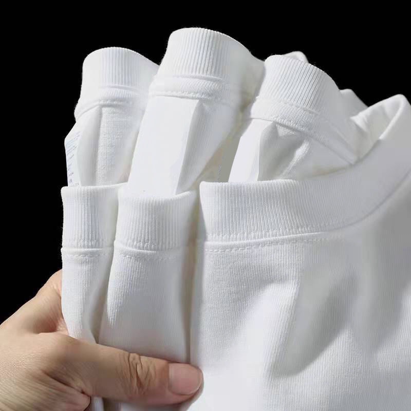 Áo Thun Tay Lỡ Dáng Rộng In Hình Xương Kiểu Hồng Kông Cá Tính Cho Nam