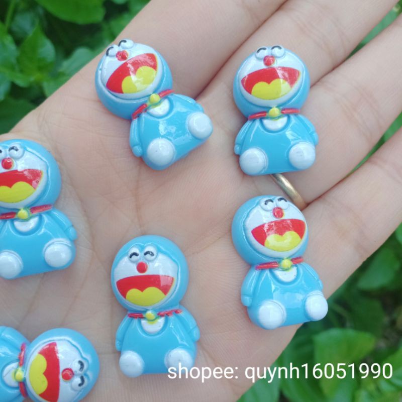 25mm charm doremon phụ kiện hanmde