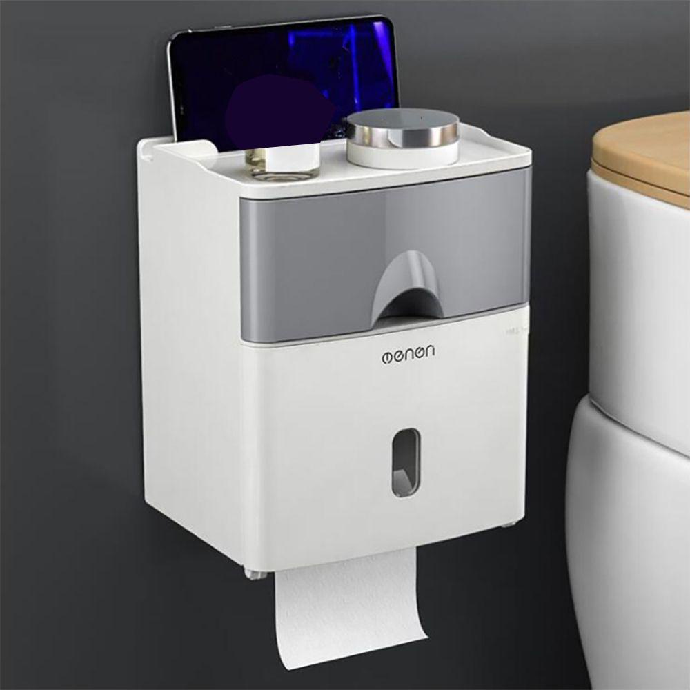 Giá Đỡ Cuộn Giấy Vệ Sinh Gắn Tường Đa Năng Chống Nước