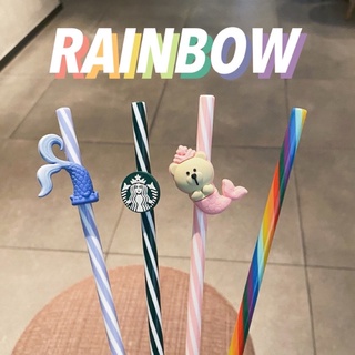 |chính hãng| ống hút starbucks + cọ rửa