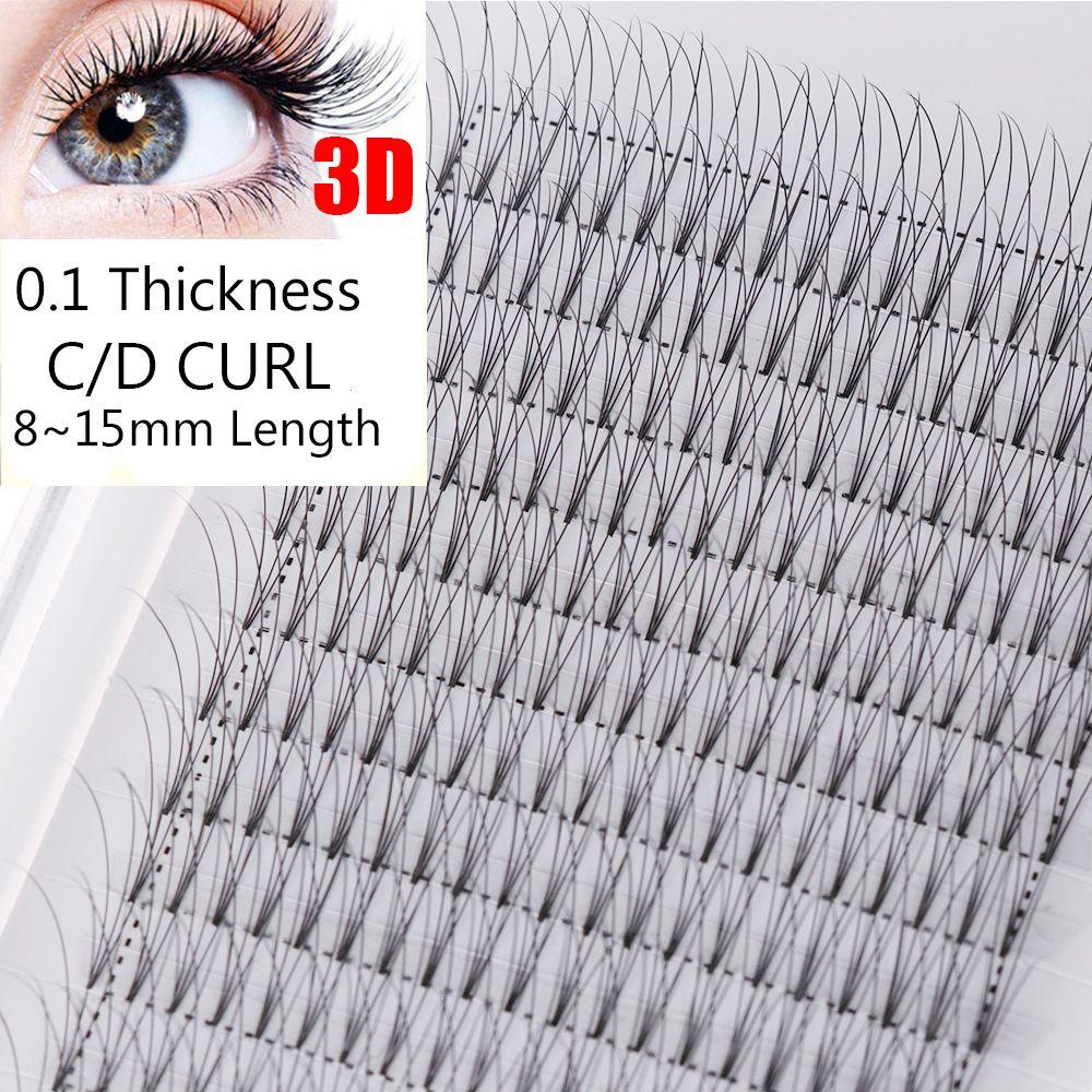 Lông Mi Giả 100% Handmade C D Cong Nối Dài Tức Thì Cho Nữ