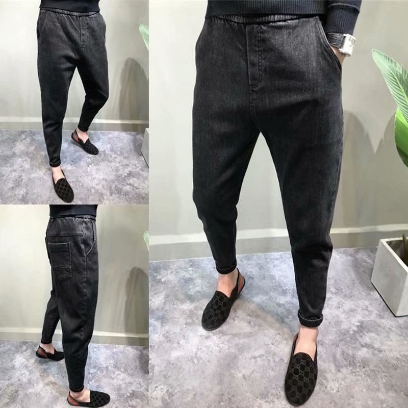 Quần Jean Ống Rộng Plus Size Cho Nam