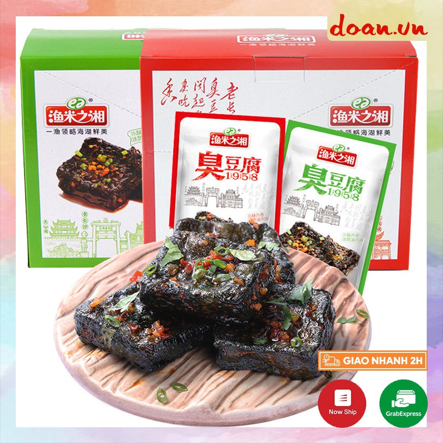Đậu phụ thối cay Trường Sa đặc sản Hồ Nam, các món đậu phụ cay trong shop DOAN