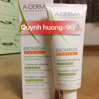 Kem dưỡng da mặt và toàn thân Aderma Exomega 200ml