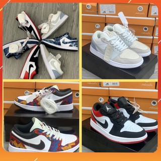 Combo Dày Sneaker Cổ Thấp JD1 Nam Nữ Mới Nhất_2021