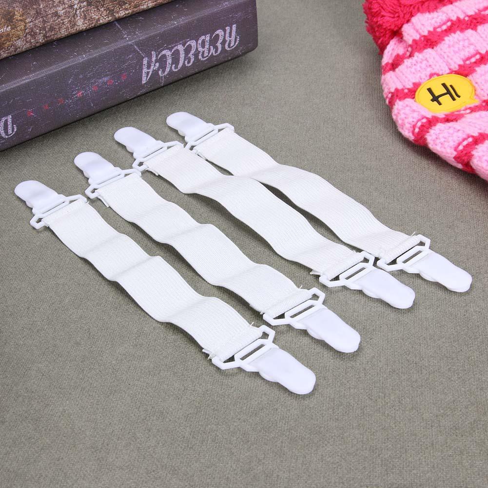Set 4 dây đai co dãn chống trượt cho khăn trải bàn tiện dụng