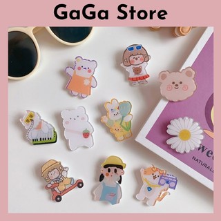 Pin cài balo, túi vải. Huy hiệu sticker gắn balo, túi xéo vải.