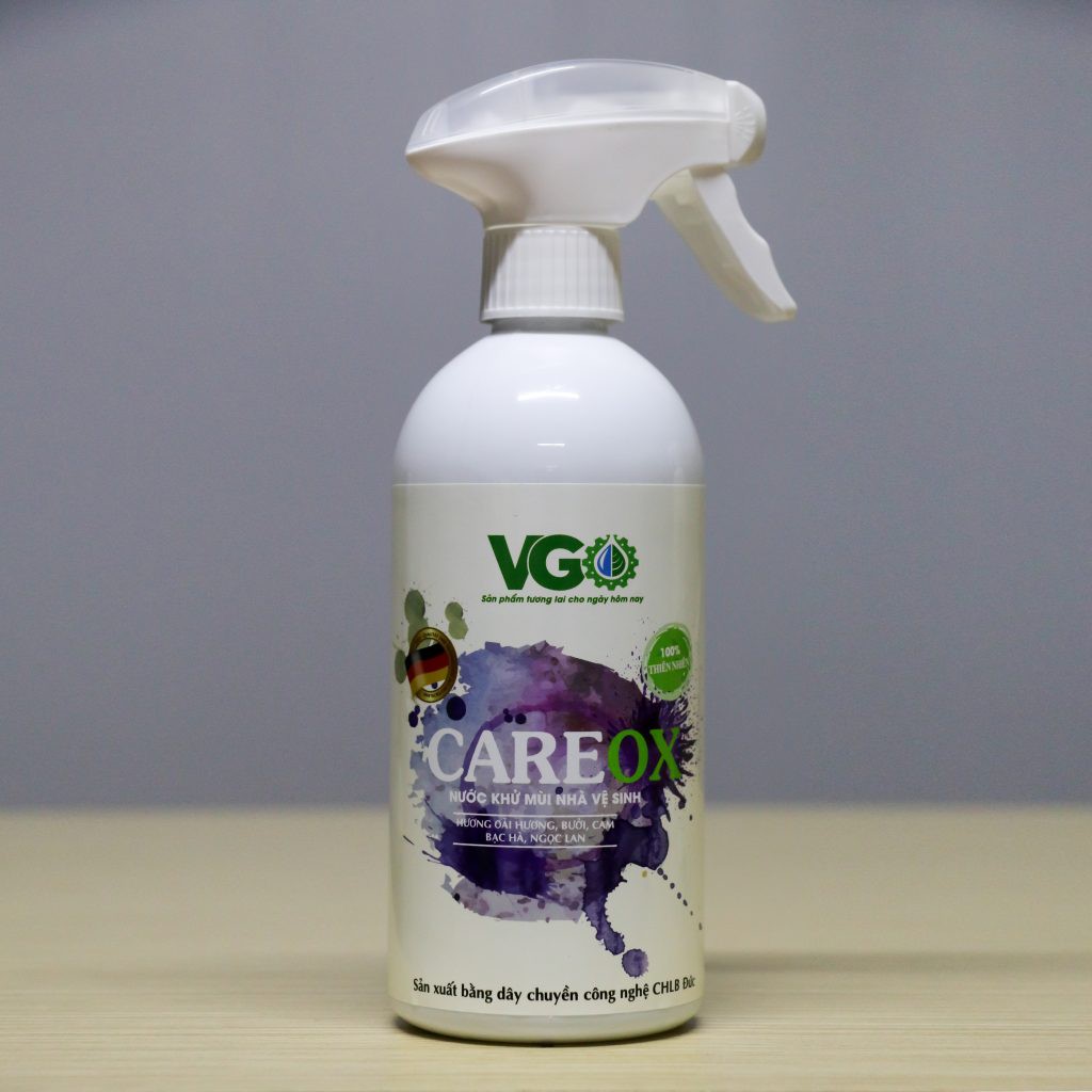 Sản phẩm khử mùi nhà vệ sinh sinh học Careox Organic 500ml