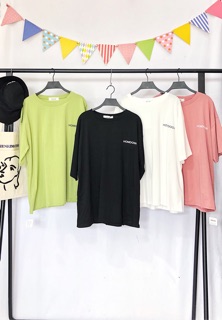 Áo pull chữ màu sau lưng